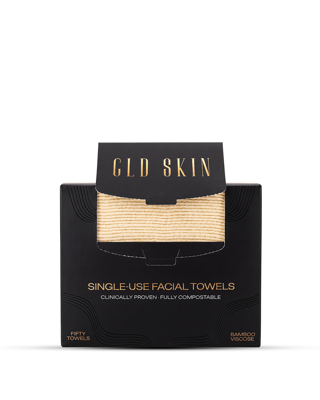 Single use face towels — Golden Bundle