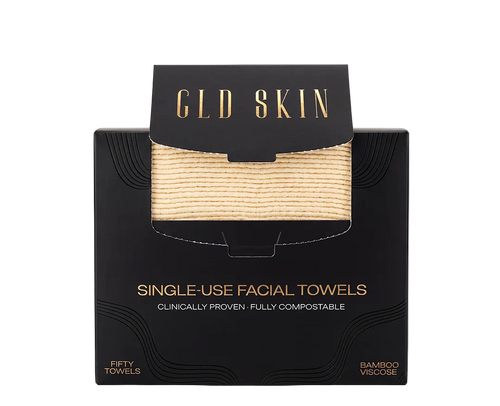 Single use facial towels