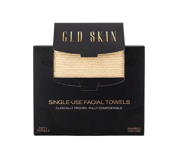 Single use facial towels